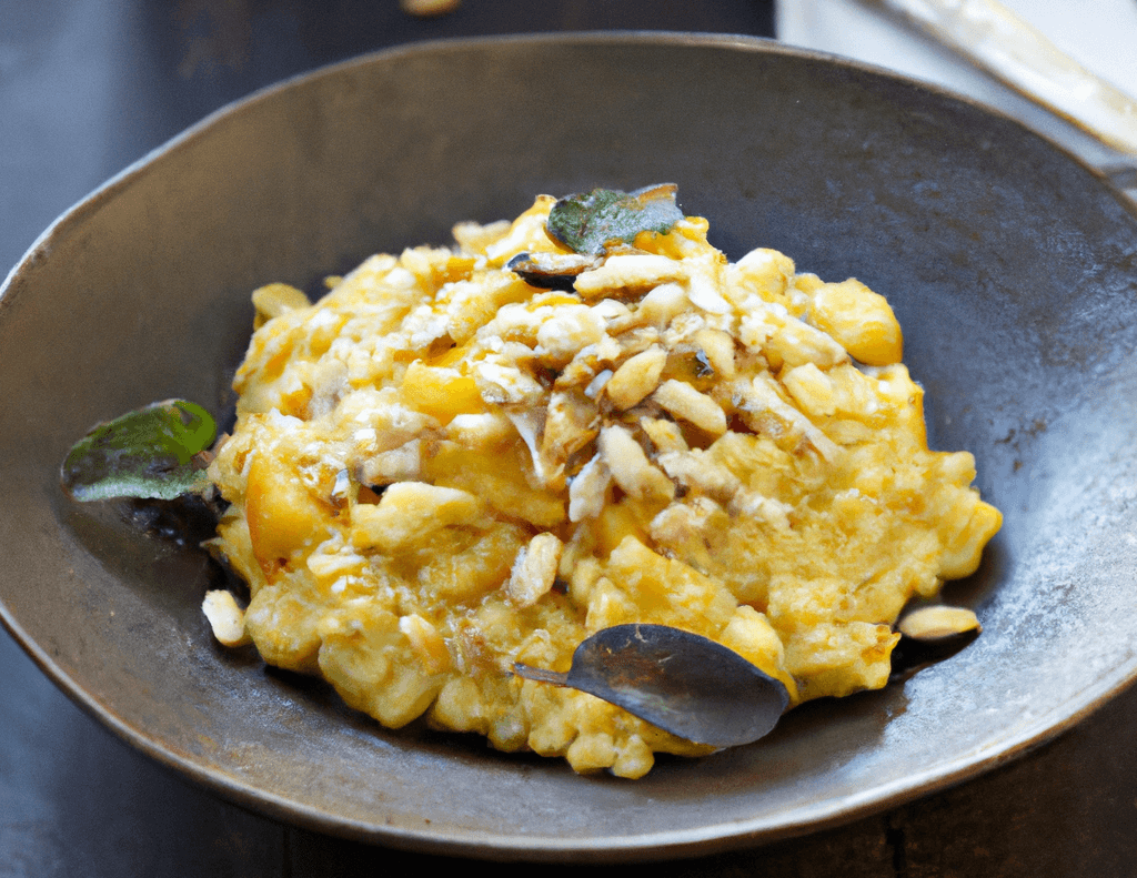 Week 13, Sunday: Butternut Squash Risotto with Toasted Pine Nuts